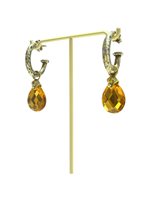 Ohrringe Dame in Silber Topazio O37.G.MEDITERRANEO